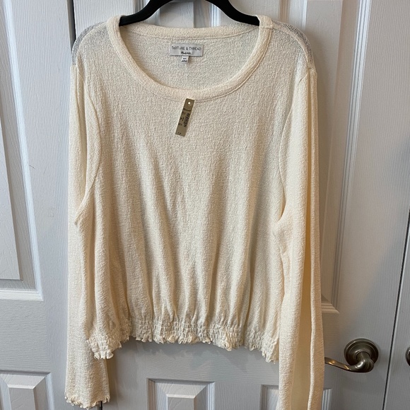 Madewell Tops - Madewell Soft Top 100% Cotton NWT - XXL